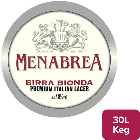 Menabrea Lager 30Lt 4.8%