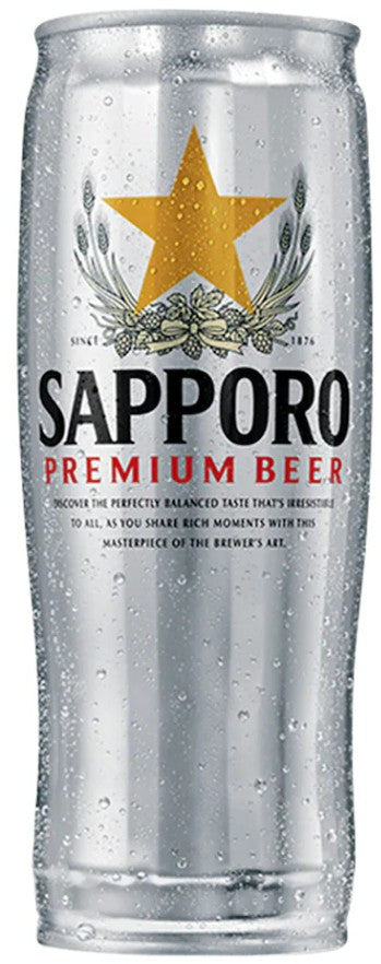Sapporo Cans 12x650ml 5%
