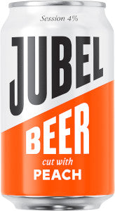 Jubel Peach Lager 12x330ml Cans 4%