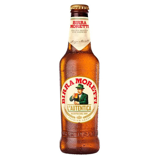 Birra Moretti Bottles 24x330ml 4.6%