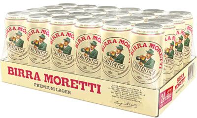 Birra Moretti Cans 6x4x440ml 4.6%