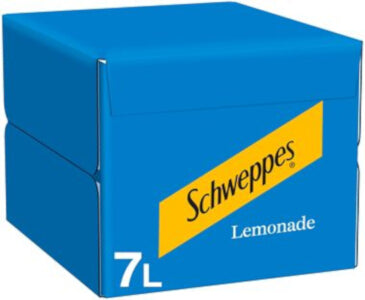 Schweppes Lemonade Postmix 7Ltr