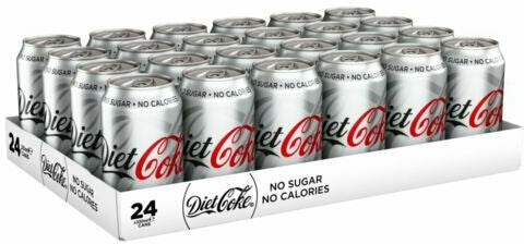 Coca Cola Diet Cans 24x330ml