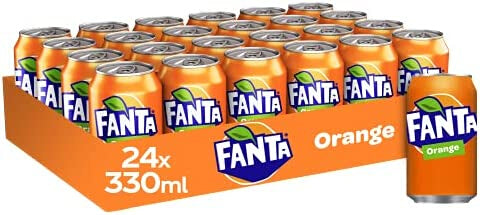 Fanta Orange Cans 24x330ml