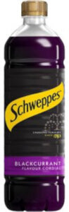 Schweppes Blackcurrant Cordial Litre Each