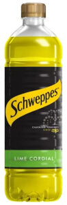 Schweppes Lime Cordial Litre Each