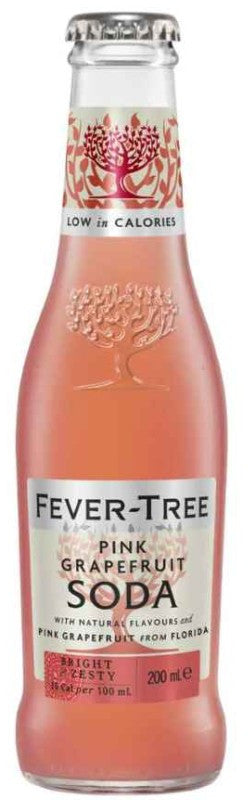 Fevertree Pink Grapefruit Soda 24x200ml