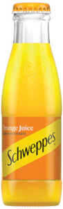 Schweppes Orange Juice Bottles 24x200ml