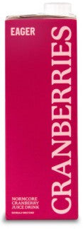 Eager Cranberry Juice 8x1Ltr