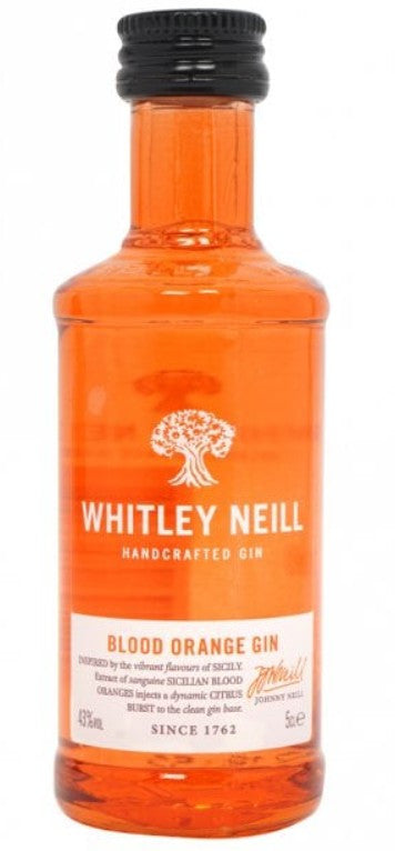 WhitleyNeill Blood Orange Gin 12x5cl 43%