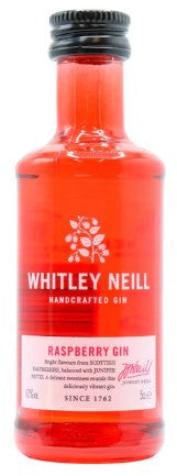 WhitleyNeill Raspberry Gin 12x5cl 43%