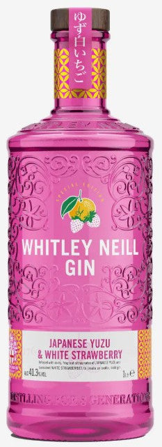 Whitley Neill Yuzu & White Strawberry 70cl 41.3%