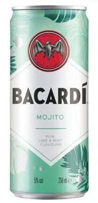 Bacardi Mojito RTD 12x250ml 5%