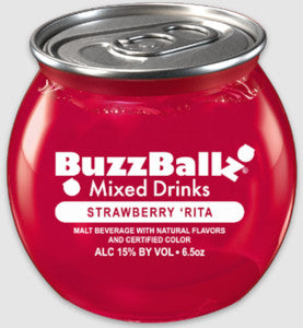 Buzzballz Strawberry Rita 12x200ml 13.5%