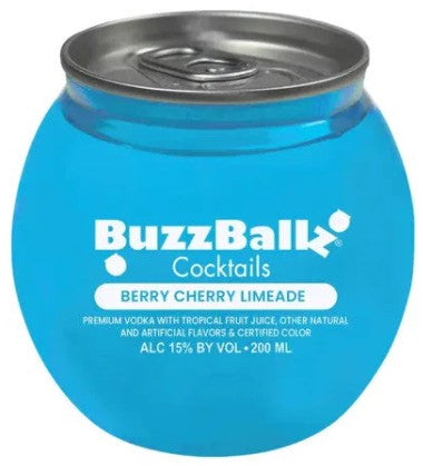 Buzzballz Blue Cherry Lemonade 12x200ml 13.5%