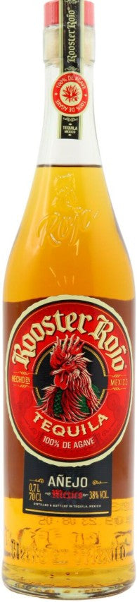 Rooster Rojo Anejo Tequila 70cl 38%