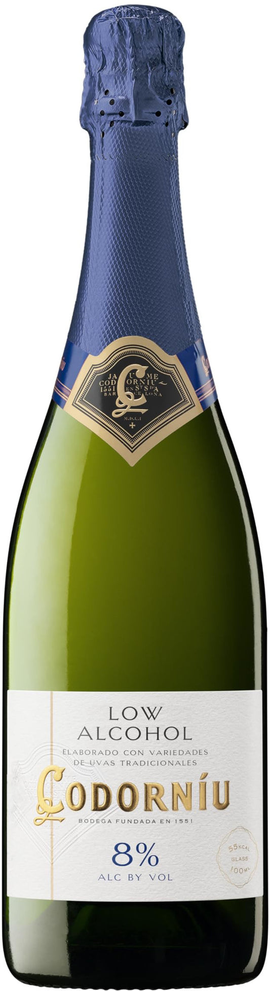 Codorniu 8% Sparkling Cava NV Spain 75cl