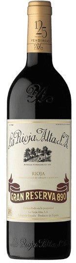 890 La RIoja Alta Gran Reserva 2011 Spain 75cl
