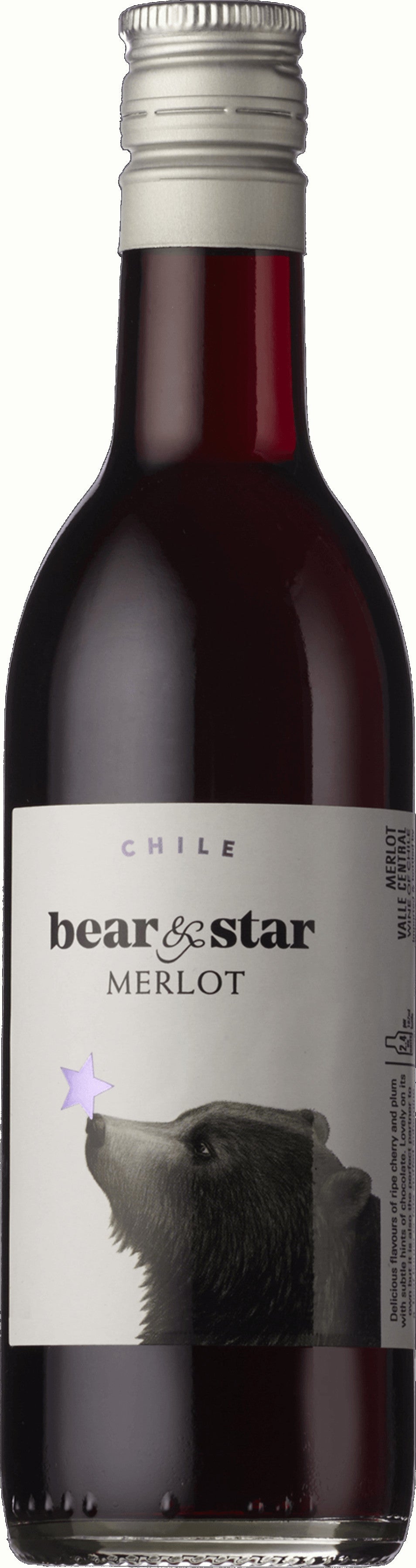 Bear & Star Merlot 24x187ml
